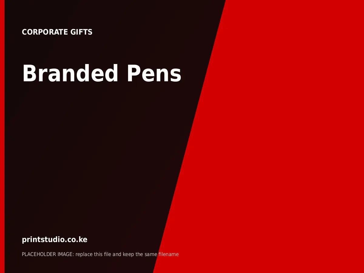 Branded Pens | Printstudio Kenya Branded Pens printed by Printstudio in Nairobi, Kenya