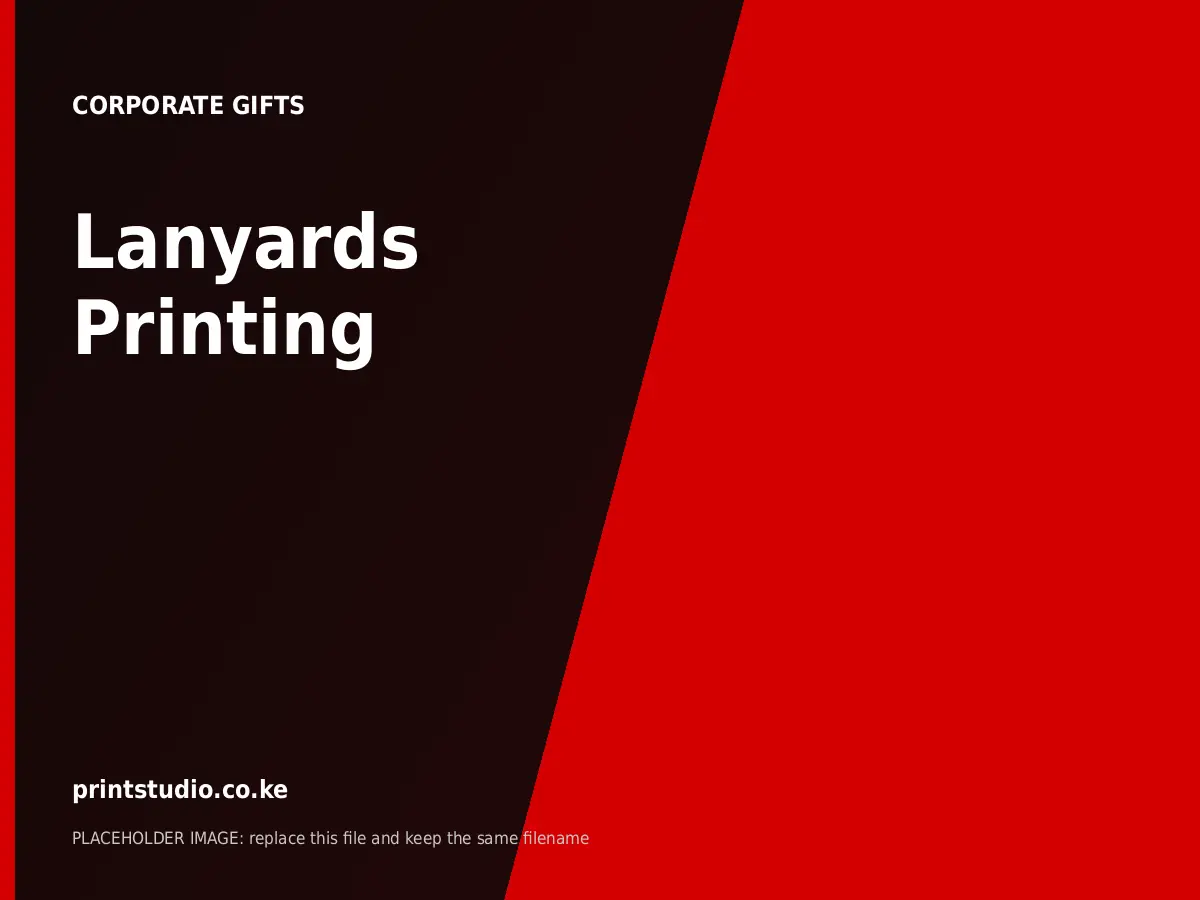 Lanyards Printing | Printstudio Kenya Lanyards Printing printed by Printstudio in Nairobi, Kenya