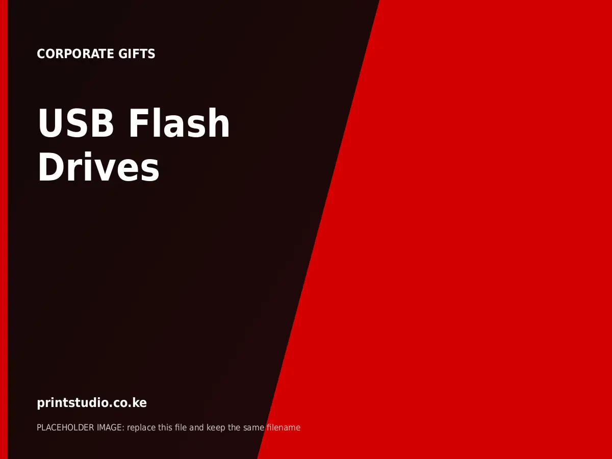 USB Flash Drives | Printstudio Kenya USB Flash Drives printed by Printstudio in Nairobi, Kenya